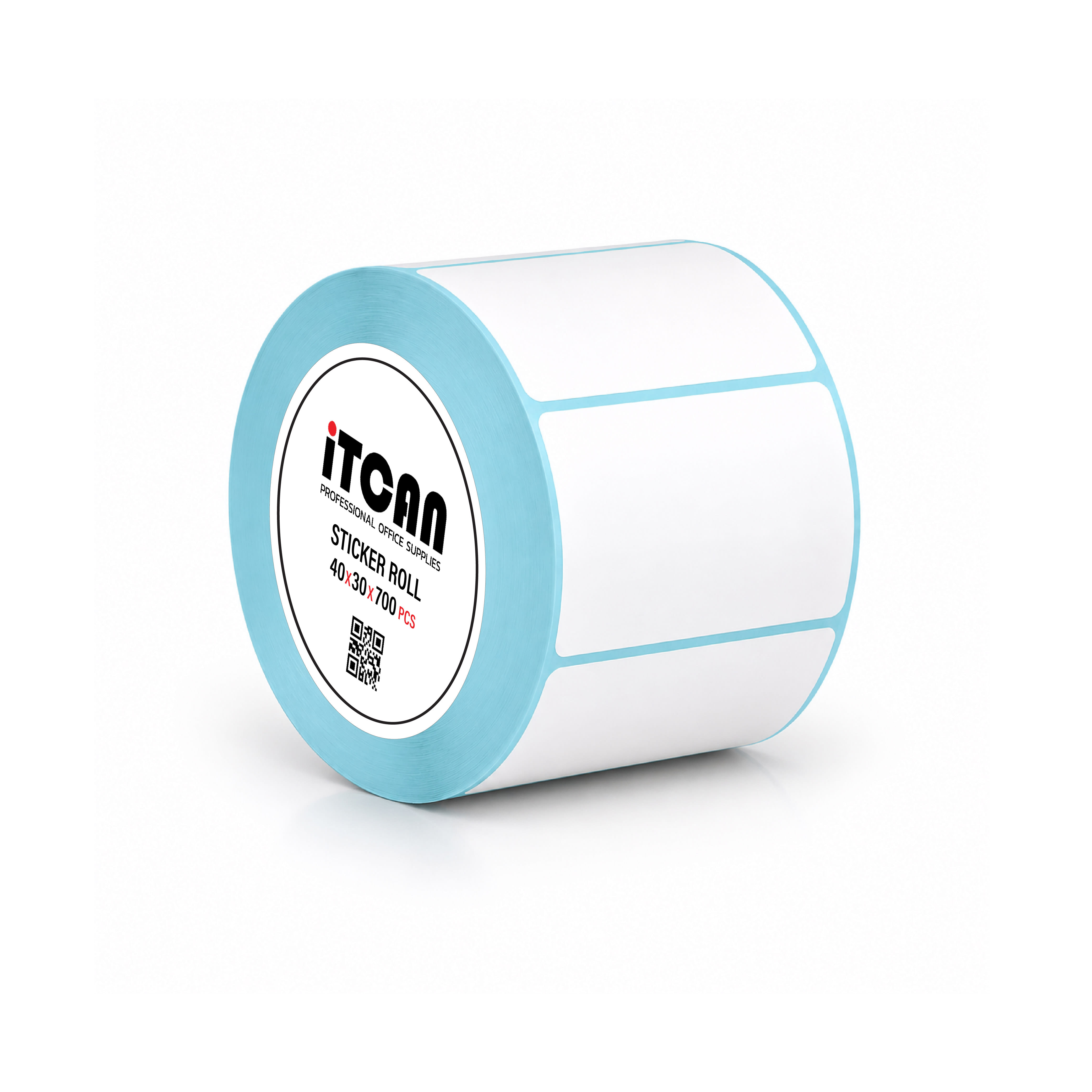 กระดาษสติ๊กเกอร์ความร้อน ITCAN 40X30 700 แผ่น 1 ม้วน_0